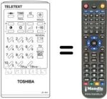 Replacement remote control CT-9117
