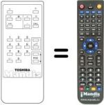 Replacement remote control CT-9552