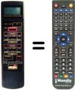 Replacement remote control Amstrad DD 9901