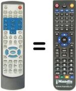 Replacement remote control Sunstech TH-MD450