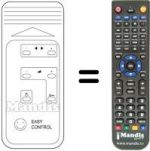 Replacement remote control EASY REMOTE