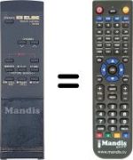 Replacement remote control EB 653