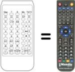 Replacement remote control INFRARED 99 / 30 STEREO