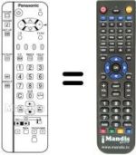 Replacement remote control National TX-15LT2 F