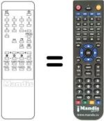 Replacement remote control Watson FA 2876
