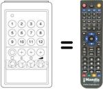 Replacement remote control FB 412