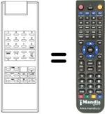 Replacement remote control 5652 08 71