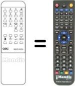 Replacement remote control G 14130