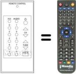 Replacement remote control GALAXY 24