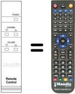 Replacement remote control HNCT 11