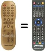 Replacement remote control HRC 712