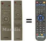 Replacement remote control HTDL 100