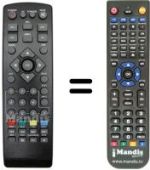 Replacement remote control I-CAN I-CAN 250 T