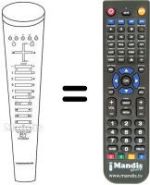 Replacement remote control IMC 702