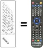 Replacement remote control INFRARED 2030