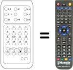 Replacement remote control Gbc UT 23016