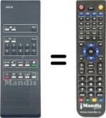Replacement remote control IR 3578