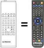 Replacement remote control IR 5497