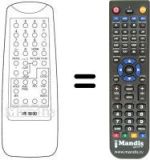 Replacement remote control IR 5600