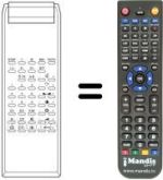 Replacement remote control IR 6000