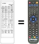 Replacement remote control JXHG