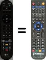 Replacement remote control AKB30377808