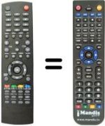 Replacement remote control Haier LT42M1