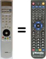 Replacement remote control Loewe 59452