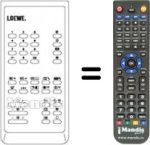 Replacement remote control 263-82600
