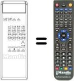Replacement remote control MC 132