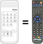 Replacement remote control MG 9212