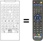 Replacement remote control RCM STEREO / TXT