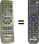 Replacement remote control N2QAKB000031