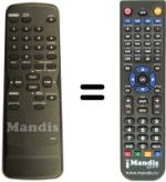 Replacement remote control NA 690