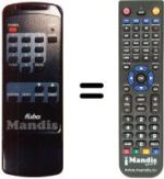 Replacement remote control ODR 645