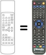Replacement remote control P1404T