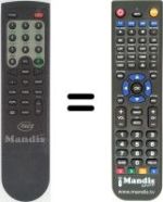 Replacement remote control RC 10