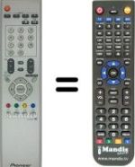 Replacement remote control Pioneer PDP 436