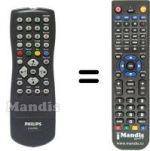Replacement remote control Philips 14 PV 350