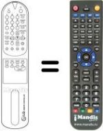 Replacement remote control LG RB-32CZ10RX