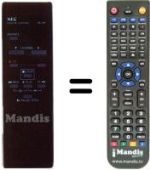 Replacement remote control RB-34 P