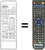 Replacement remote control RC-13