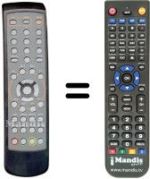 Replacement remote control EASY LIVING ESL 2021