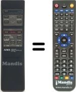 Replacement remote control RC-T1000