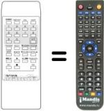 Replacement remote control RC-T2000