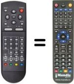 Replacement remote control Q.BELL QB 22 F-4W LT