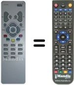 Replacement remote control Teleavia 28 WF 200 G