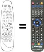 Replacement remote control RC 1530