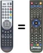 Replacement remote control RC 1900