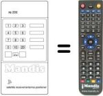 Replacement remote control RC 200
